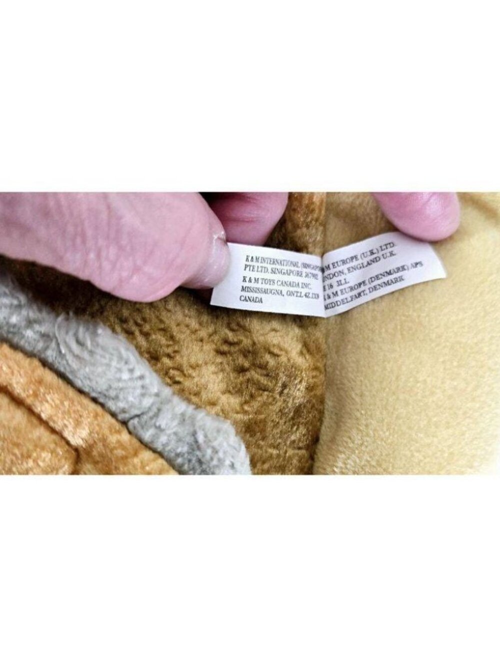 K&M 2003 Triceratops Hand PUPPET Realistic Head Plush Pretend Play Dinos… - Picture 5 of 8